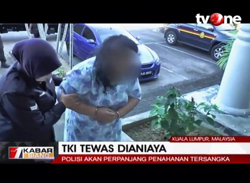 Majikan TKI yang Tewas Dianiaya Diperpanjang Penahanannya