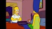 The Simpsons: Homer strangles Bart through the Wall