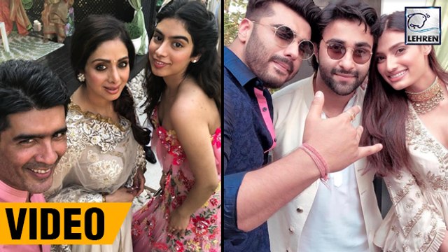 Sridevi, Khushi Kapoor, Arjun Kapoor At Mohit Marwah’s Grand Wedding In UAE