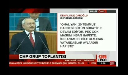 Kılıçdaroğlu'ndan tutuklu gazeteciler tepkisi