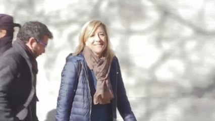 Neus Lloveras llega al Supremo mientras Artur Mas sigue declarando