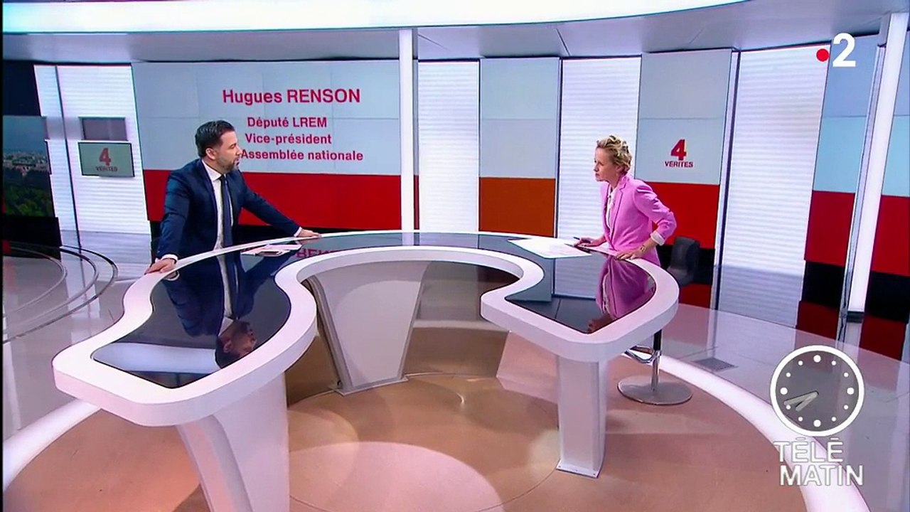Les 4 vérités - "Laurent Wauquiez me fait honte", dit Hugues Renson, vice-président LREM de l’Assemblée nationale