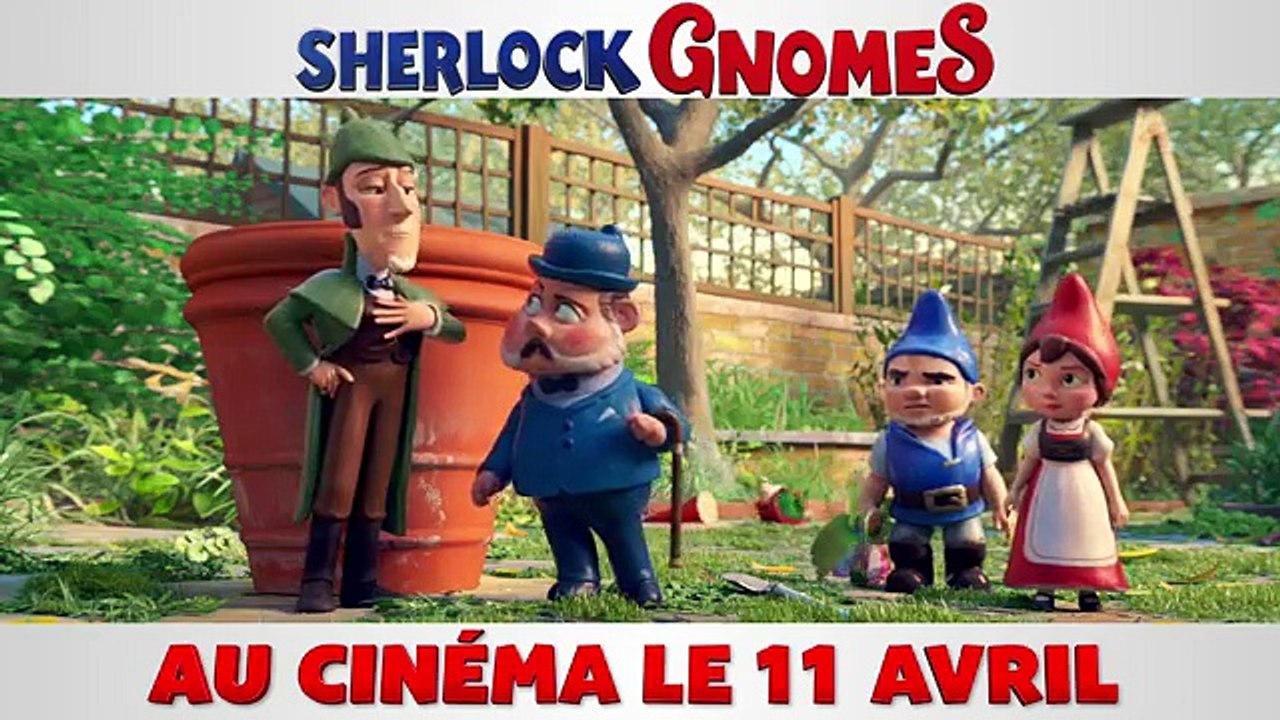 Découvrez la nouvelle bande-annonce de SHERLOCK GNOMES