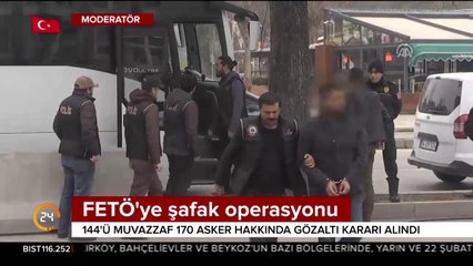 FETÖ'ye şafak operasyonu düzenlendi