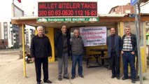 Taksicilerden Zeytin Dalı Harekatı'na destek