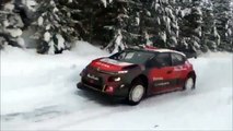 Rally Sweden 2018 - Test Kris Meeke -  Citroën C3 WRC