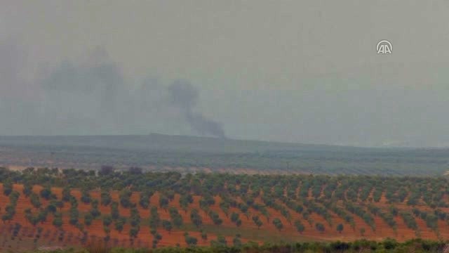 Zeytin Dalı Harekatı - Obüs Atışları