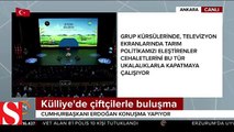 Cumhurbaşkanı Erdoğan canlı yayında çiftçilere mazot müjdesi