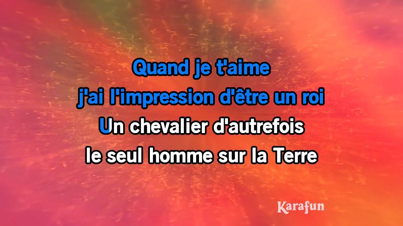 Demis Roussos - Quand je t'aime KARAOKE / INSTRUMENTAL