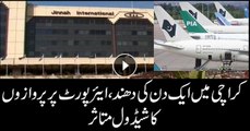 Fog affects several flights schedule at Karachi airport