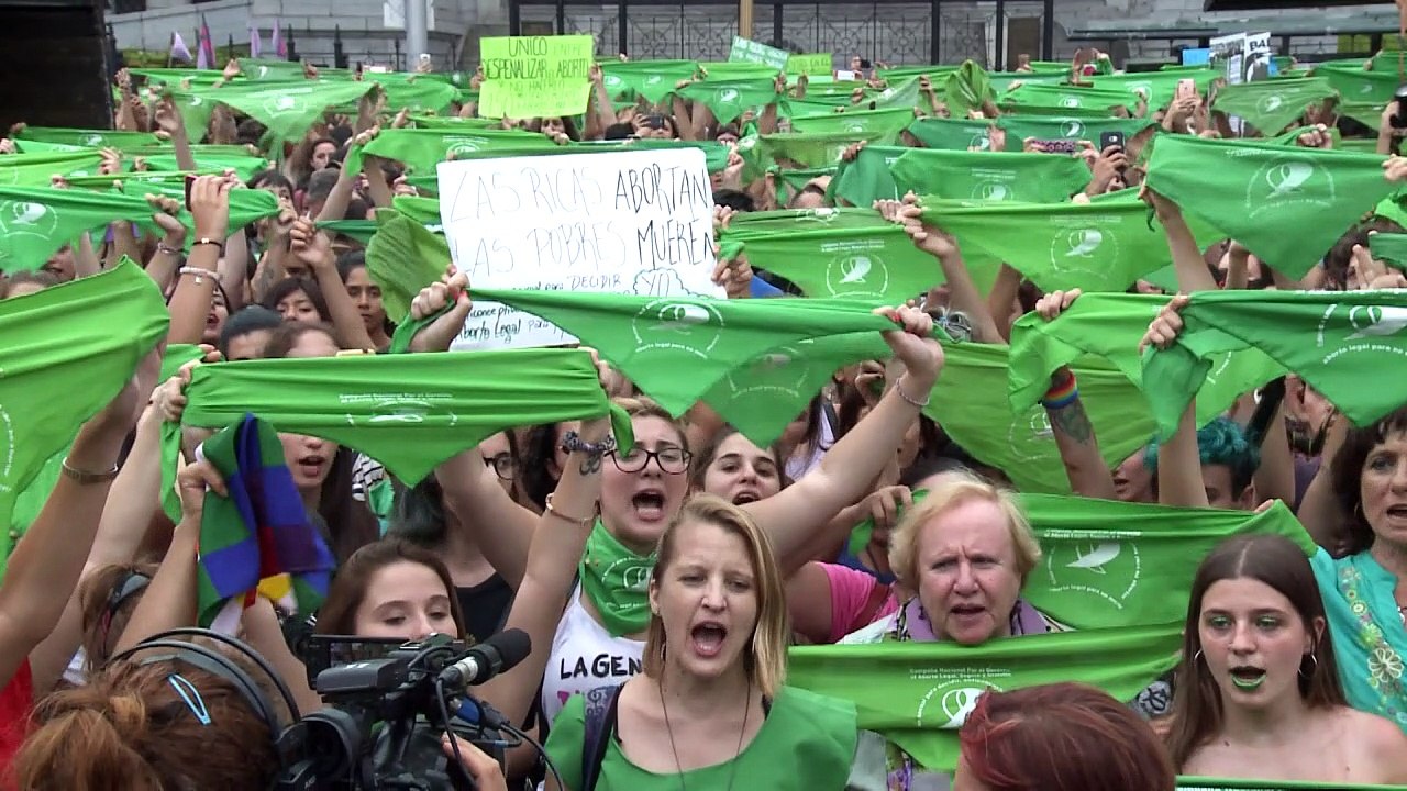 "Pañuelazo" pelo aborto legal na Argentina