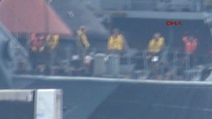 Bodrum'da Savaş Gemileri İlgi Odağı Oldu