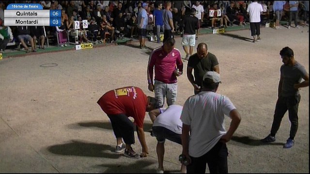 6ème International de la Ville d'Espalion : 16ème de finale Quintais vs Montardi (fin de partie)