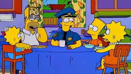 Homer eats pepper spray