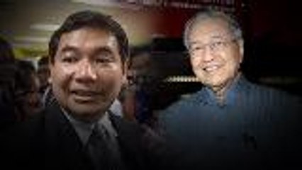 Tun M urges Rafizi to keep his spirits up