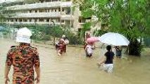 SJKC Tukau Miri students evacuated due to rising floods
