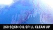 China cleaning up 260 sqkm oil slick caused by ships collision