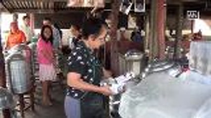 Steamed buns in demand ahead of New Year in northeastern Thailand