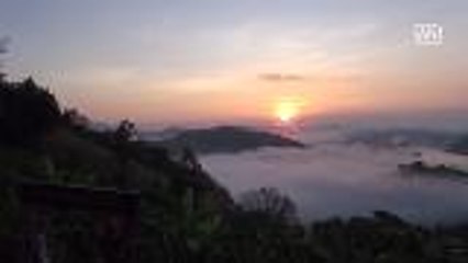 Nong Khai's magnificent sea of fog