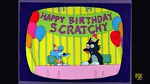 Itchy And Scratchy In Bang The Cat Slowly - The Simpsons