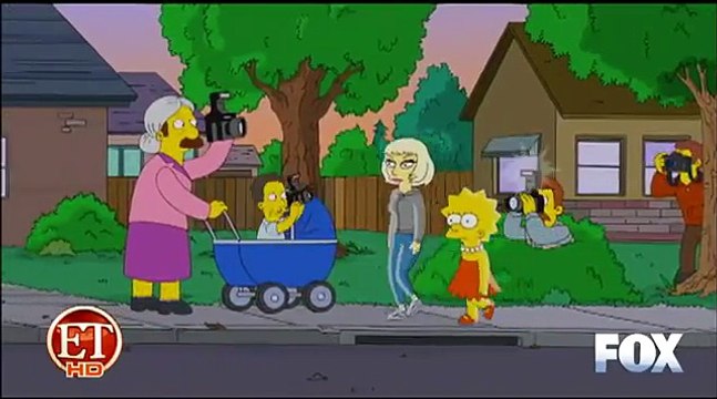 Behind the scenes of Gaga's The Simpsons episode, Lisa Goes Gaga .