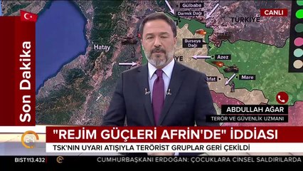 "Rejim Güçleri Afrin'de iddiası"