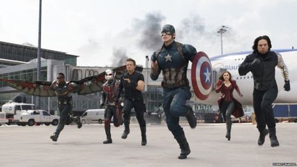 Captain America Civil War - Airport Battle (REVERSE)