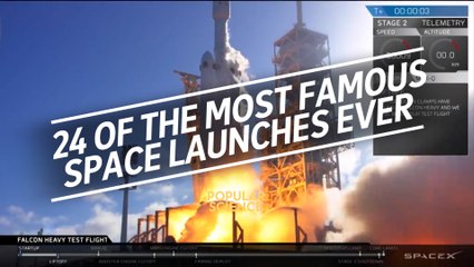 24 of the most famous rocket launches ever