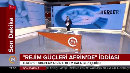 "Rejim Güçleri Afrin'de iddiası"