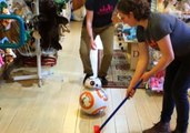 North Carolina Toy Store Enlists BB-8 for Some Olympic Curling Fun