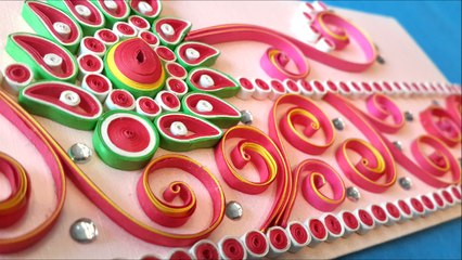 Create Stunning Ornamental Paper Quilling Envelopes ✨
