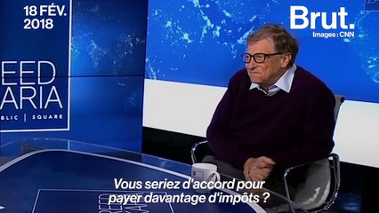 Bill Gates estime qu’il devrait payer des impôts plus élevés