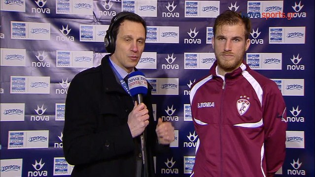 22η ΑΕΛ-Παναθηναϊκός 0-1 2017-18 Νίκος Γκόλιας δηλώσεις (Novasports)