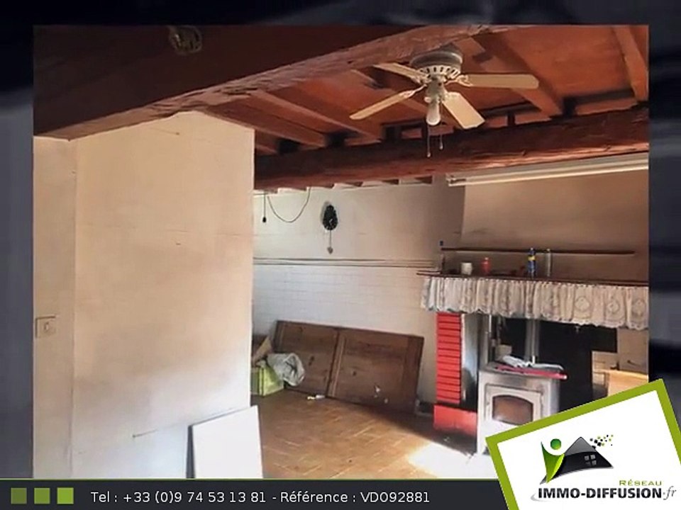 Maison A vendre Montoulieu 81m2 - 49 000 Euros