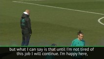 Zidane says he will fight to keep his job