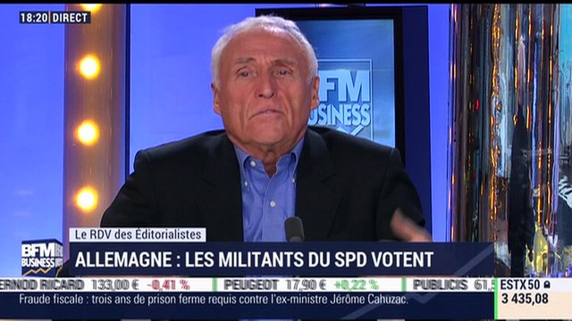 Le Rendez-Vous des Éditorialistes: Les militants du SPD votent sur l'alliance avec Angela Merkel - 20/02