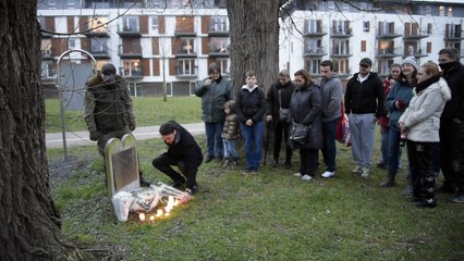 Mons - Commémoration de  l'incendie des Mésanges