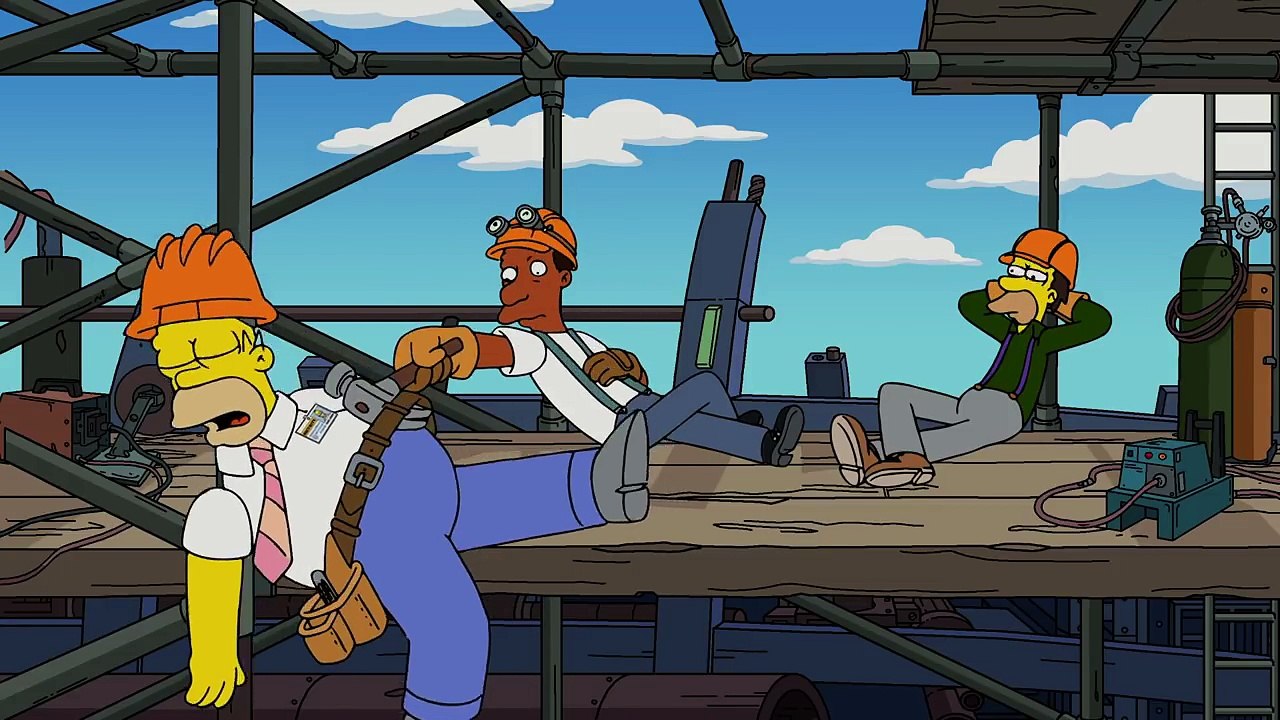 Homer Sleeps On The Job | Season 29 Ep. 11 | THE SIMPSONS