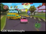 The Simpsons Hit And Run Walkthrough - Level 1 Mission 1: S-M-R-T [Part 1]