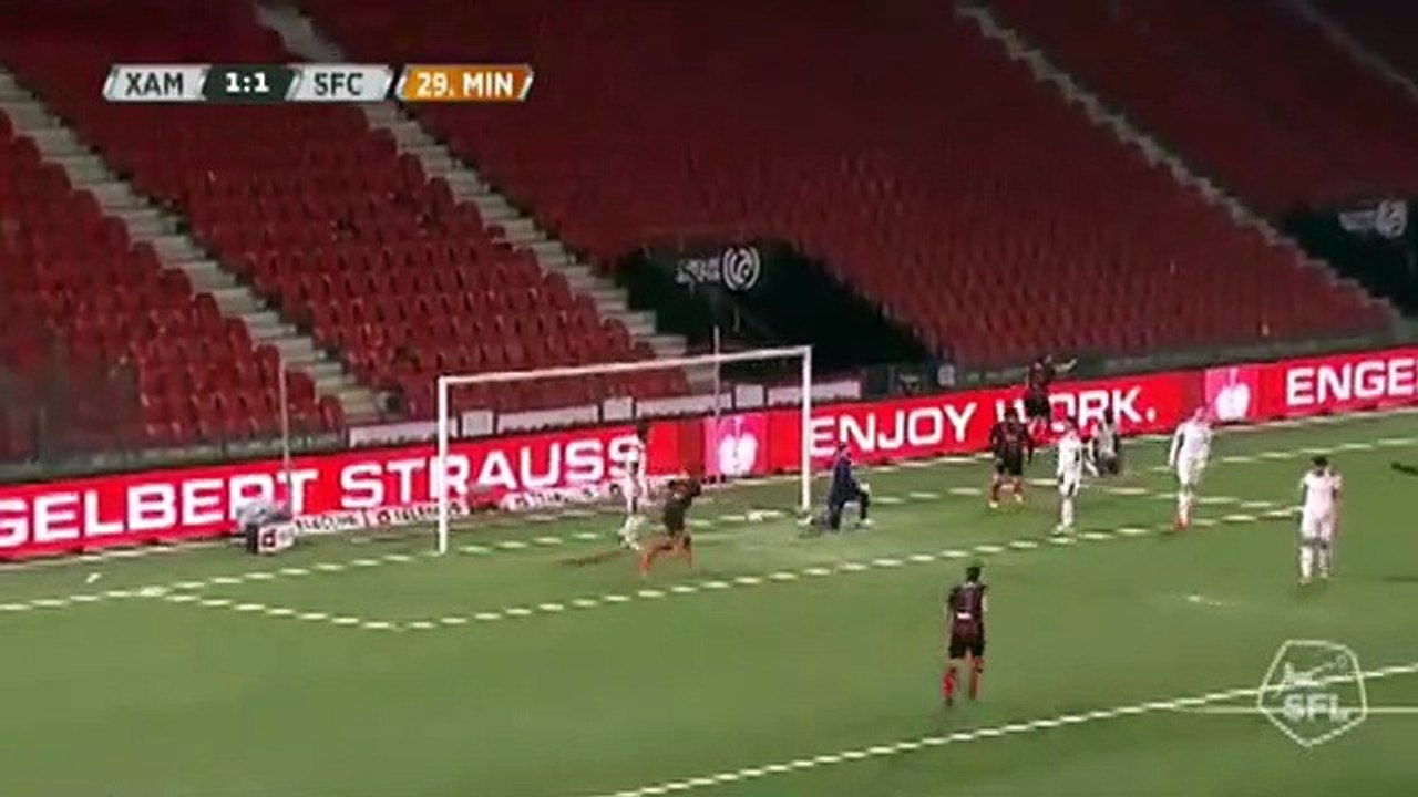 Xamax 1:1 Servette (Switzerland. Challenge League. 19 February 2018)
