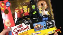 Spooky Spot 2012 - Playmates The Simpsons Treehouse of Horror Toys R Us Excl Ironic Punishment Set