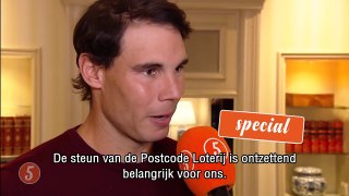 Rafael Nadal Interview in Amsterdam, 15 Feb 2018 (Goed Geld Gala 2018)