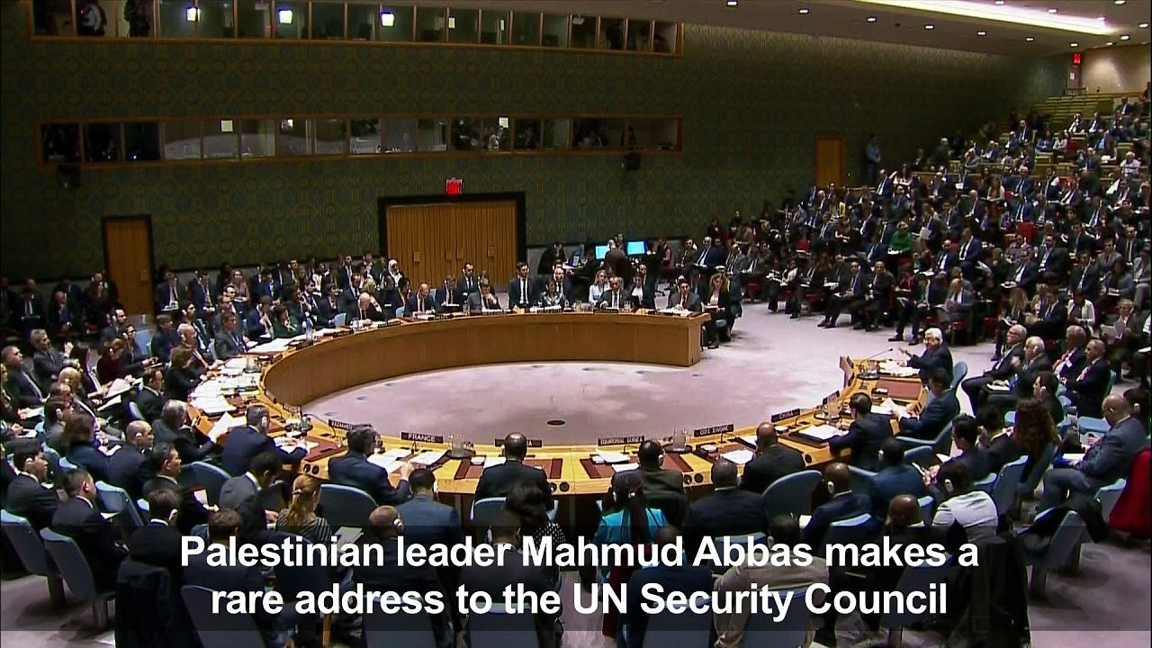 Abbas calls for Mideast peace conference in rar...