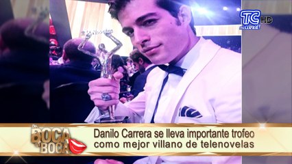 Danilo Carrera triunfa internacionalmente