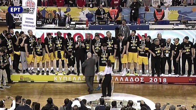 ΤΕΛΙΚΟΣ ΚΥΠΕΛΛΟΥ BASKET 2018 - ΟΛΥΜΠΙΑΚΟΣ - ΑΕΚ - Basket Cup 2018 Final Olympiakos vs AEK 3rd part