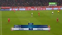 Thomas Muller  Goal HD - Bayern Munich 3-0 Besiktas 20.02.2018