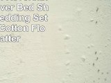 Beddinginn Reversible Duvet Cover Bed Sheet 4Pcs Bedding Set 100 Pure Cotton Floral
