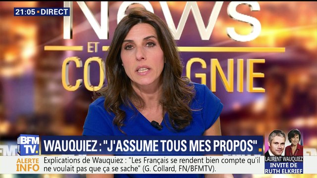 Propos polémiques: Laurent Wauquiez assume tous ses propos (1/2)