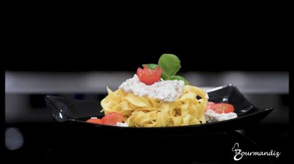 Recette : Tagliatelles aux noix