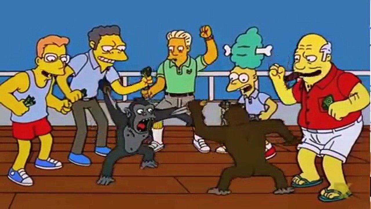 The Simpsons - Monkey Knife Fight (S11Ep12)